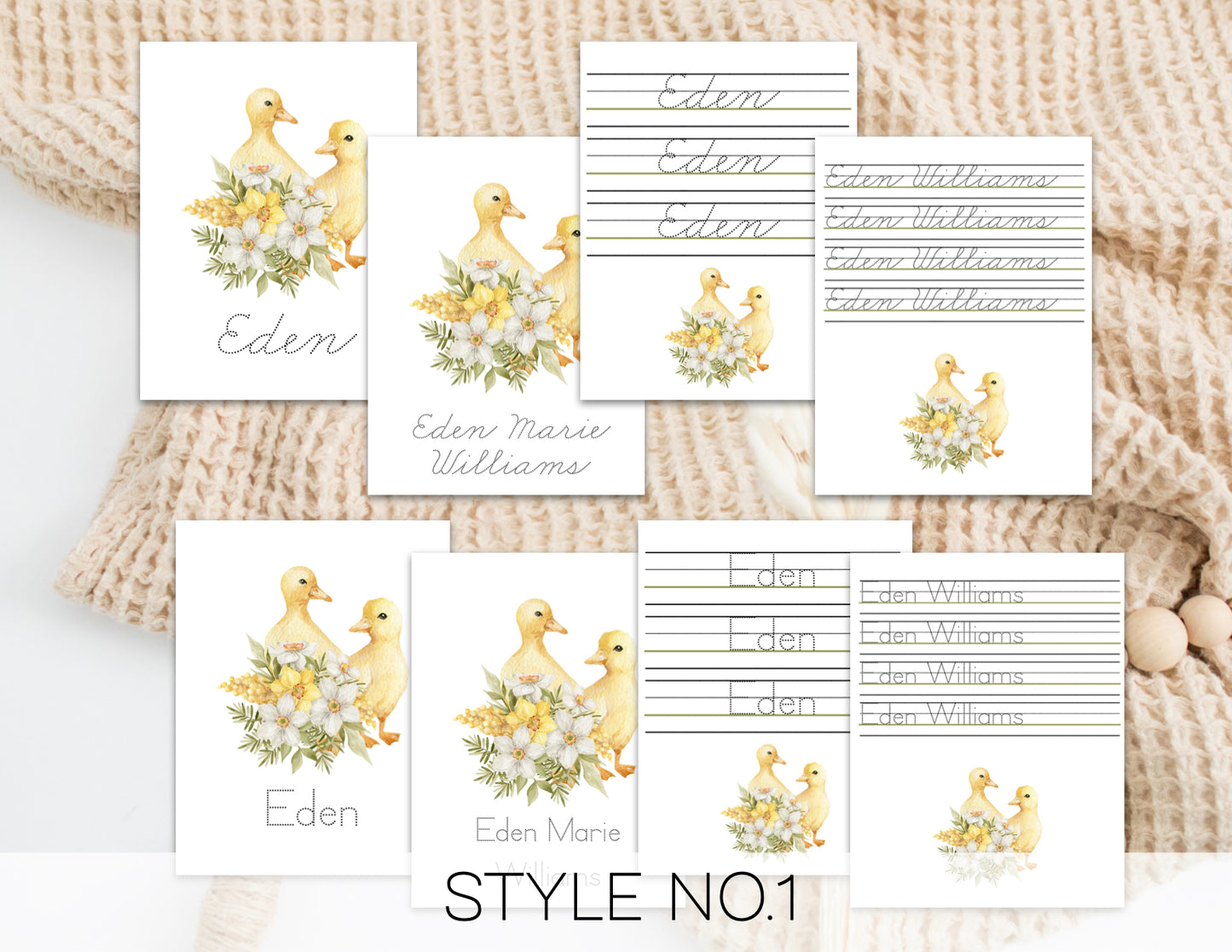 Spring Custom Name Pages