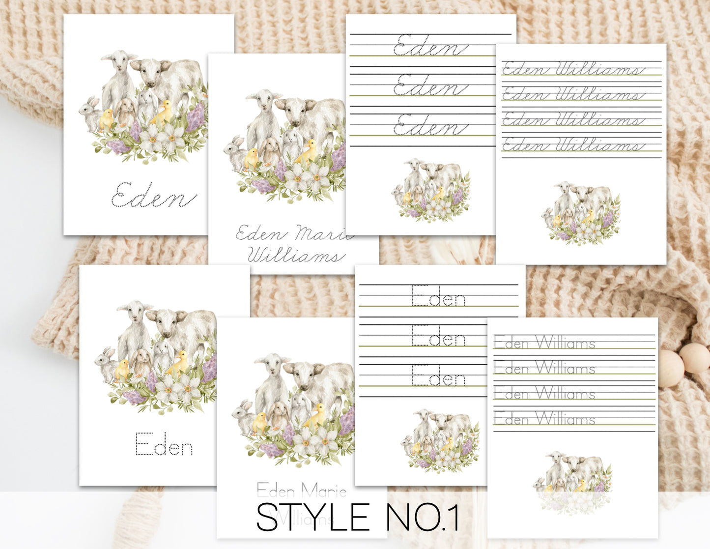 Spring Custom Name Pages