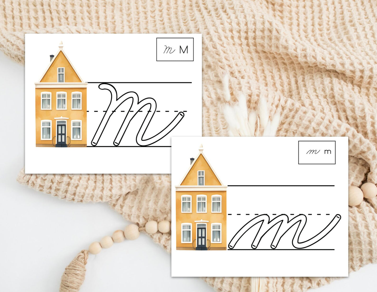 Letter Homes Cursive Formation Pages