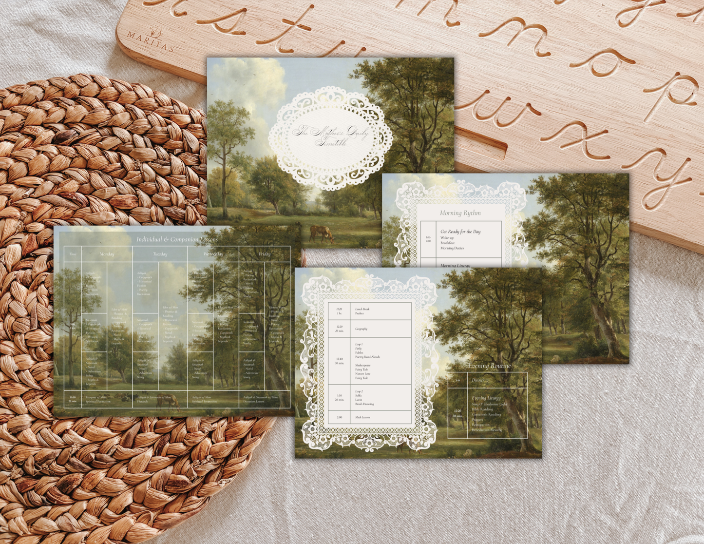Meadow Planning Collection Canva Templates