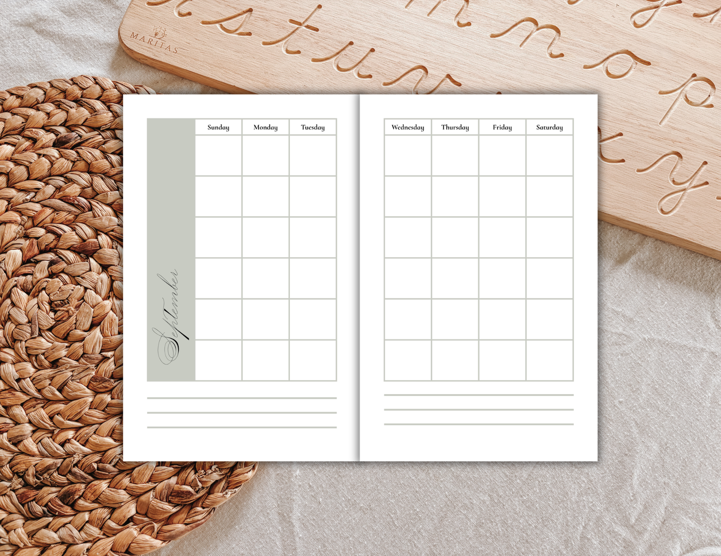 Meadow Planning Collection Canva Templates