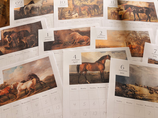 Equestrian Morning Menu 2026-2027 Calendar