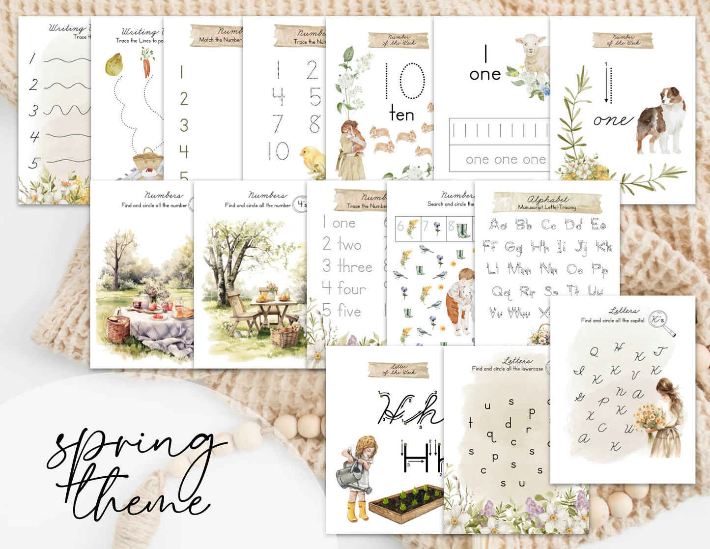 Spring Early Learning Through the Seasons