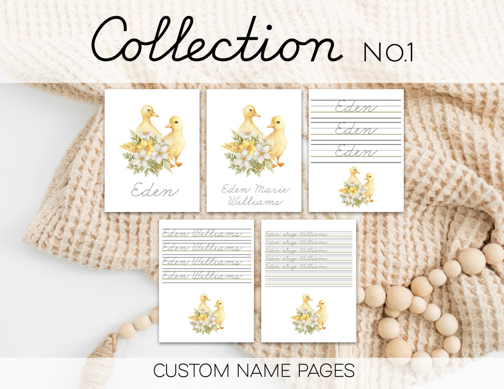 My Name in Cursive: Custom Cursive Name Pages DIGITAL DOWNLOAD – Verily ...