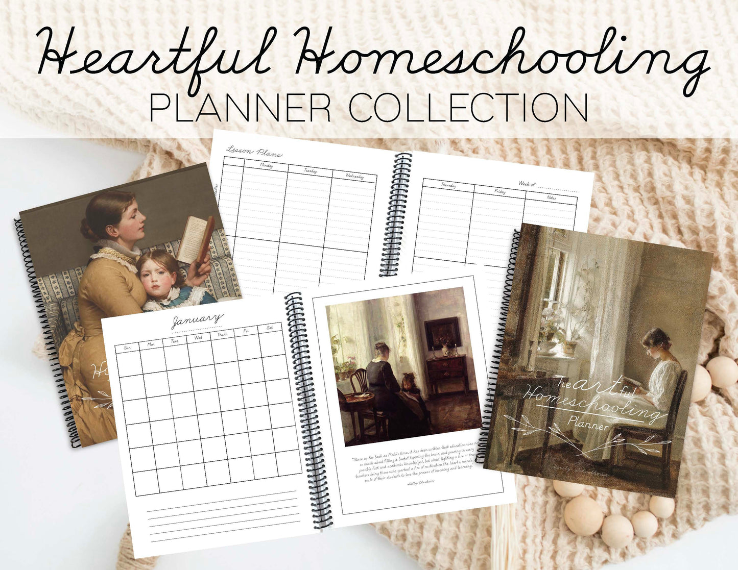 Heartful Homeschooling Planner Collection