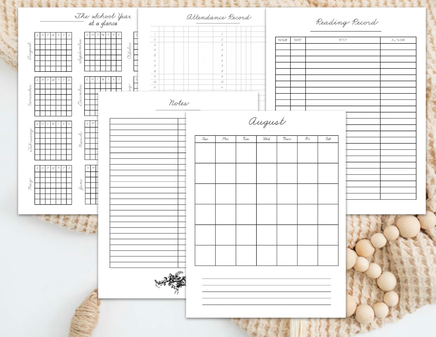 Heartful Homeschooling Planner Collection