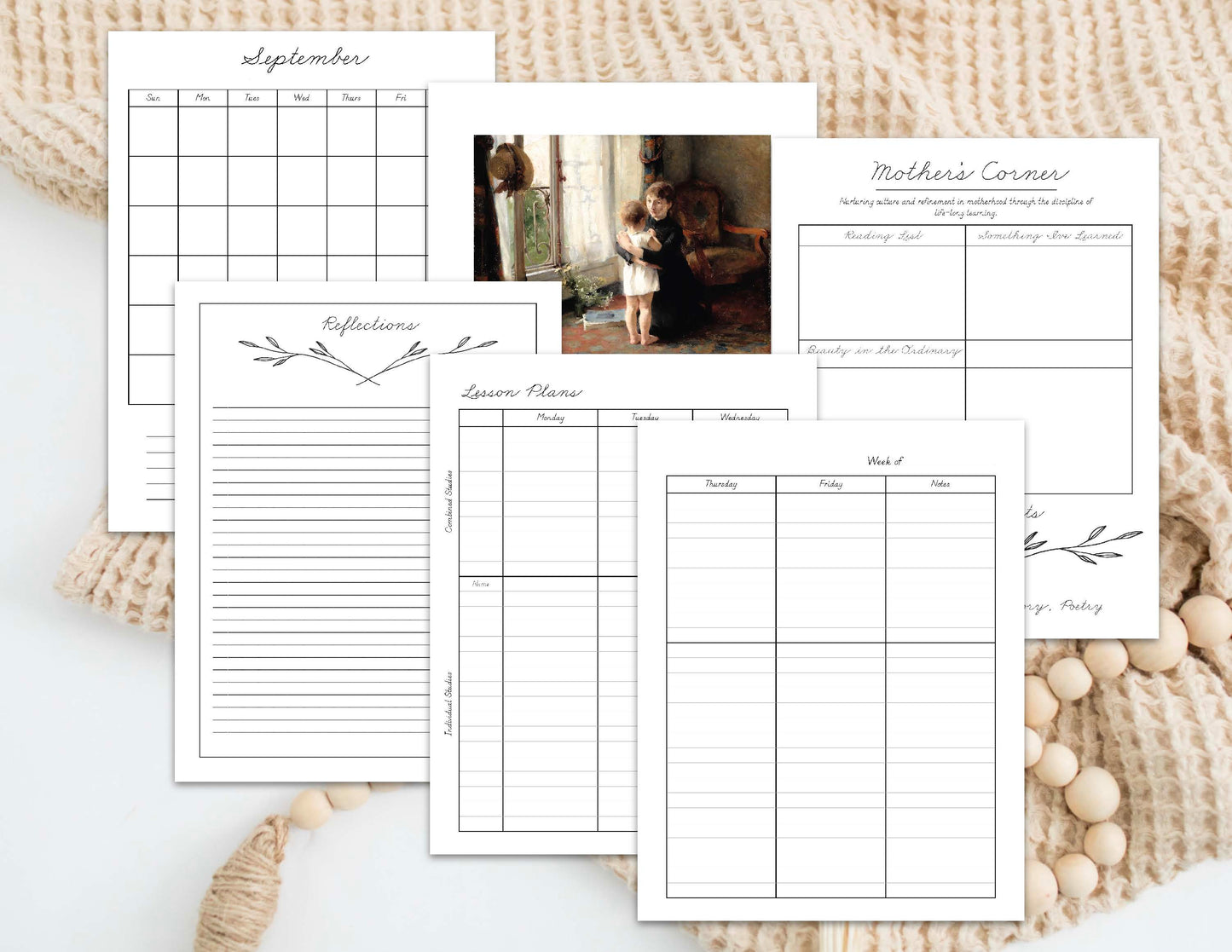 Heartful Homeschooling Planner Collection