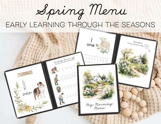 Spring Early Learning Through the Seasons