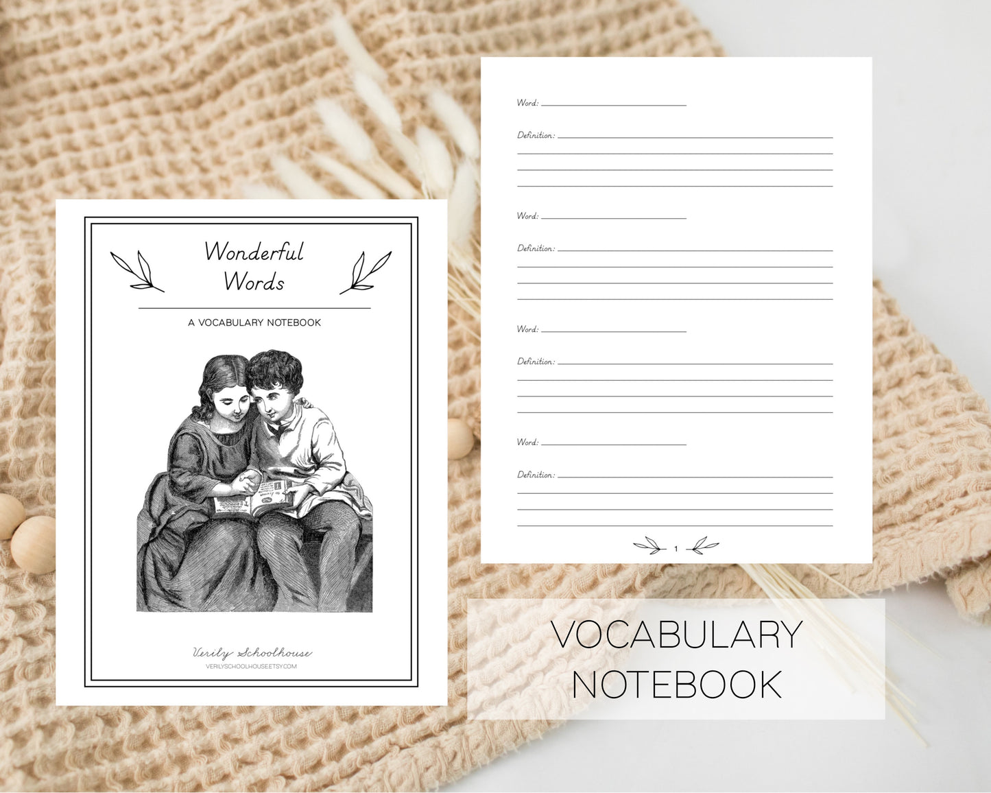 Vocabulary Notebook