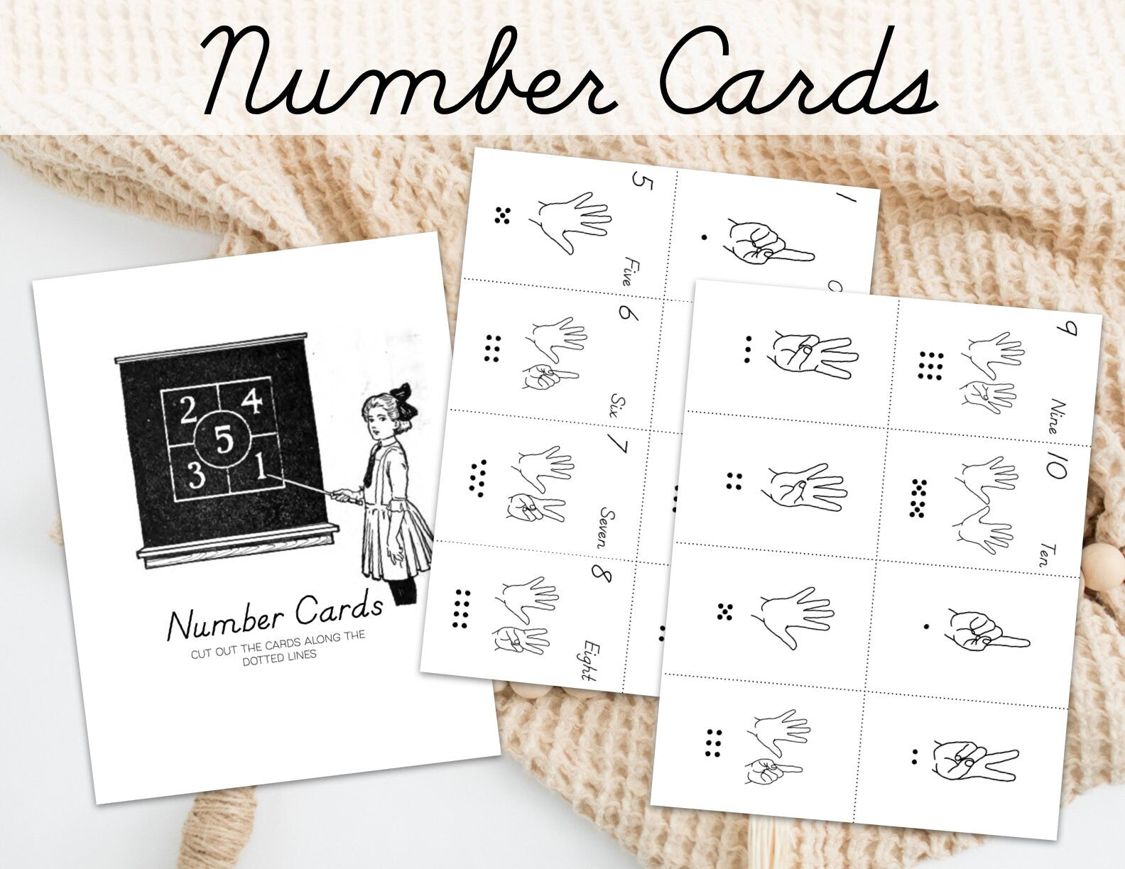 Number Story Sign Number Stories: First Lessons in Number - Digital Download – Verily ...